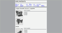 Desktop Screenshot of opepatents.com